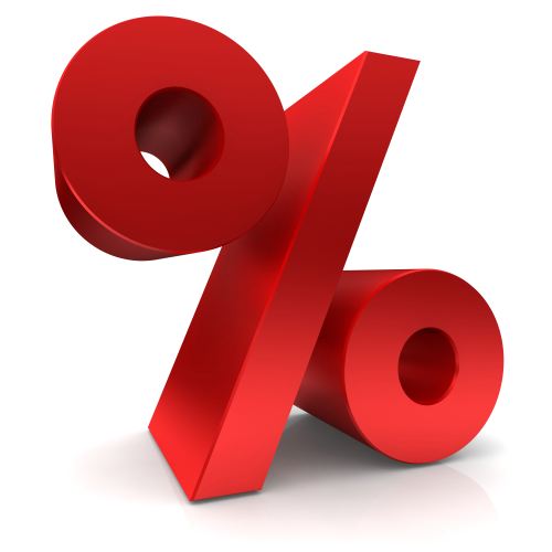 Interest Rates Symbol